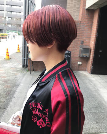 チェリーピンクヘアカラー13選 大人可愛い甘酸っぱいヘアカラーの魅力 Hair