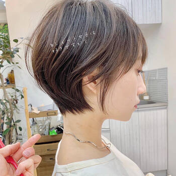 レングス別 本当は内緒 小顔見せショート ロングのおすすめの髪型 Hair