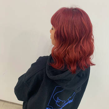 赤髪がオシャレ カワイイ 大人っぽカラーのお手本ヘアカタログ Hair