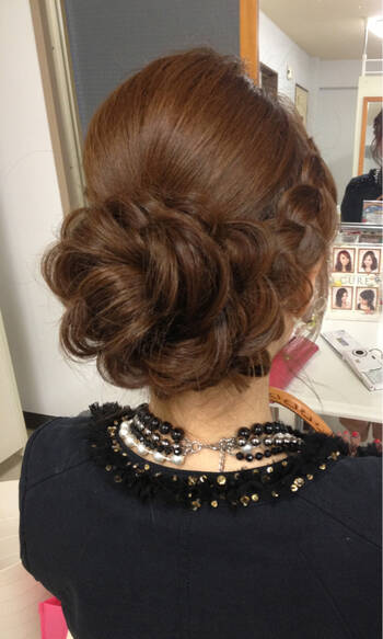 今年は自分でヘアアレンジを施して 着物に似合うヘアアレンジレッスン Hair