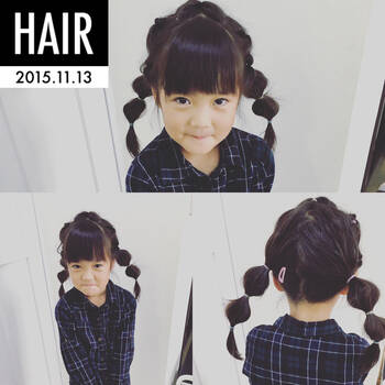 ママのお悩み解決 せっかくだから可愛くしてあげたい女の子の髪型 Hair