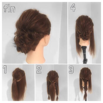 自分で出来る超簡単セルフヘアアレンジ お呼ばれ結婚式にもってこい 髪型集 Hair