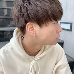 メンズショート メンズカット メンズ ミルクティーベージュ Coo Et Fuu 内見加瑞磨 Hair メンズショート メンズカット メンズ ミルクティーベージュ Coo Et Fuu 内見加瑞磨 Hair