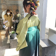 セミロング 袴 21年春 髪型 アレンジのヘアカタログ Hair