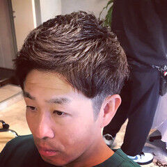 ナチュラル ショート
丸顔 40代 ヘアスタイルや髪型の写真・画像