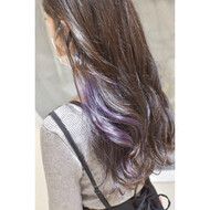 21年秋 パープルアッシュのヘアスタイル 髪型 ヘアアレンジ一覧 Hair