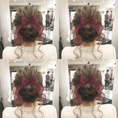 成人式カラー セミロング ヘアアレンジ フェミニン Bize Eclat みずきんぐ Hair