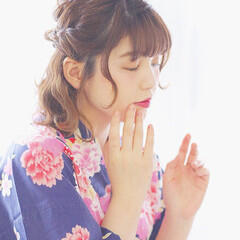 フェミニン お祭り 花火大会 ボブ Asuka 7237 Hair