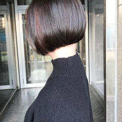 ミニボブ デジタルパーマ 前下がりショート ボブ Ocean Hair Life 賀満洋行 Ocean Hair Life 4677 Hair