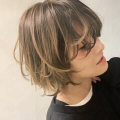 大人ハイライト ママ ママヘア バイヤレージュ Entraide Hair Design Studio 平井 潮里 Entraide 4407 Hair