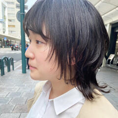 ナチュラル ミディアム マッシュウルフ ウルフカット Invitation Kinoshita Aiko 4462 Hair