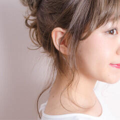 透明感 オン眉 シースルーバング ミディアム Rucca Muchun Hair