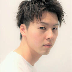 メンズヘア メンズカット かきあげバング メンズ Noisyle西本町 奥田 真弘 6381 Hair