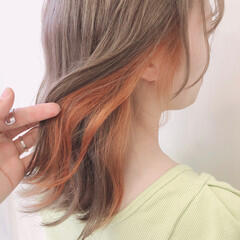 韓国 ガーリー インナーカラー ミルクティーベージュ Aust Hair Bennu 梅田茶屋町店 Chiyo Hair 韓国 ガーリー インナーカラー ミルクティーベージュ Aust Hair Bennu 梅田茶屋町店 Chiyo Hair