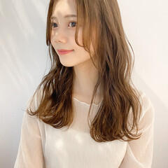 大人かわいい ゆるふわ ロング ガーリー 安藤 優子 Hair