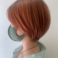 21年冬 ブラウン ベージュ系 オレンジブラウンのヘアスタイル 髪型 ヘアアレンジ一覧 Hair