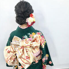 インナーカラー 成人式 エクステ フェミニン Non Edge Hair Shop Non Edge 苫小牧美容室 ショップ Hair