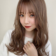 セミロング ガーリー 簡単ヘアアレンジ 21年春 髪型 アレンジのヘアカタログ Hair
