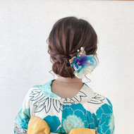 浴衣アレンジ 21年夏 髪型 アレンジのヘアカタログ Hair