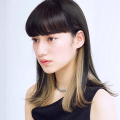 前髪パッツン ぱっつん 前髪あり モード Peek A Boo 原宿 飯田健太郎 Hair