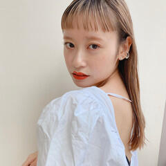 モード セミロング Heartclip Ishiyama Rio Hair
