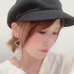 21年秋 キャスケットのヘアスタイル 髪型 ヘアアレンジ一覧 Hair