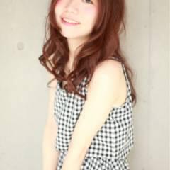 大人かわいい ゆるふわ ロング ガーリー 安藤 優子 Hair