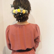 浴衣ヘア 21年夏 髪型 アレンジのヘアカタログ Hair