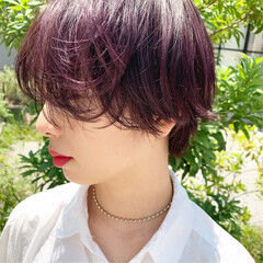 21年秋 ピンクパープルのヘアスタイル 髪型 ヘアアレンジ一覧 Hair