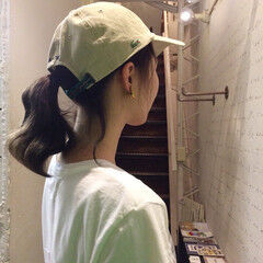 21年秋 キャップのヘアスタイル 髪型 ヘアアレンジ一覧 Hair