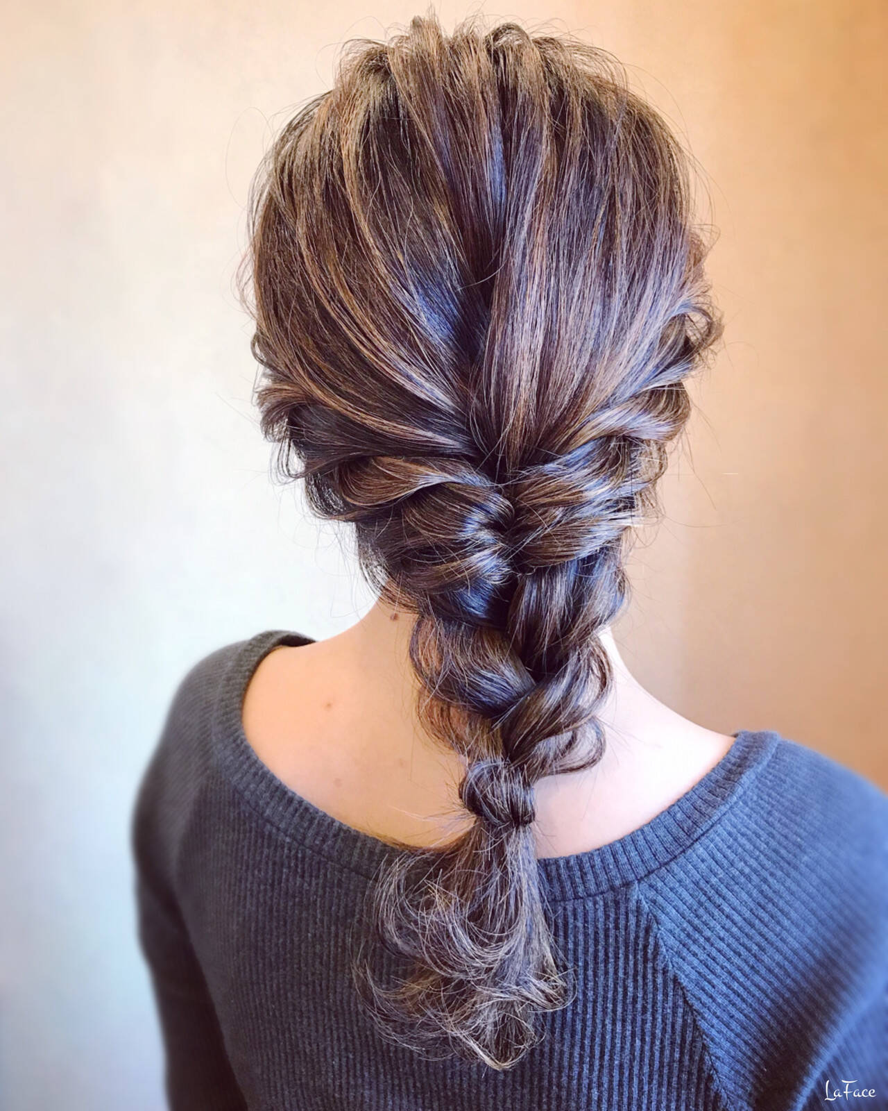 エレガント 編みおろし 結婚式 ロングヘアスタイルや髪型の写真・画像