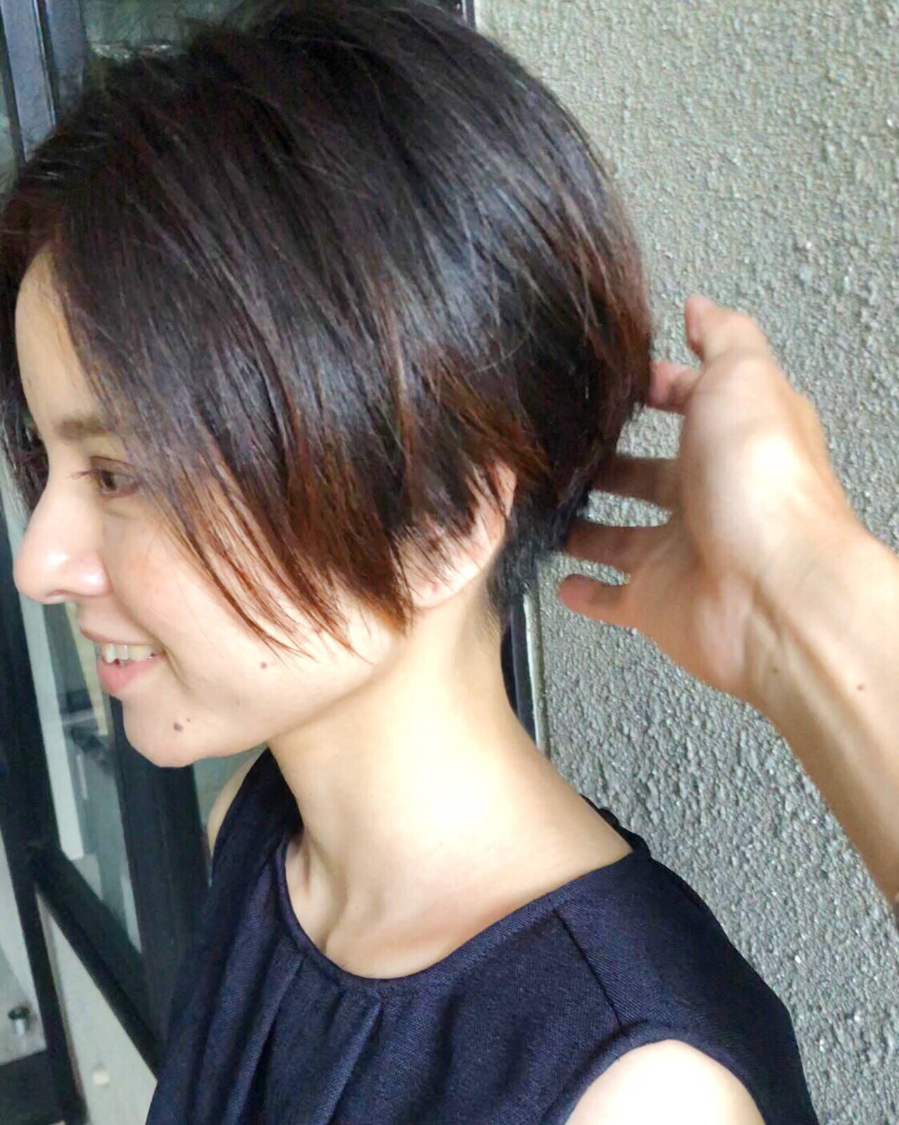 ショート ナチュラル 前下がりショート ベリーショート×ROJITHA×郡司 泰之 / ROJITHA 原宿×490932【HAIR】