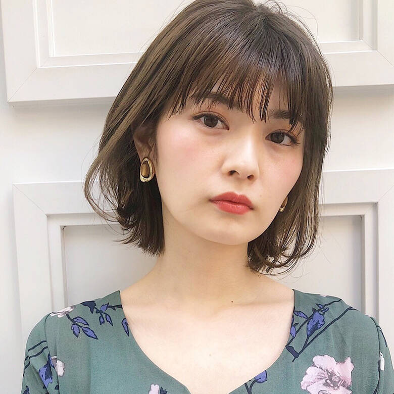 秋冬スタイル くびれボブ ボブ ナチュラル Athreem Eri Hair