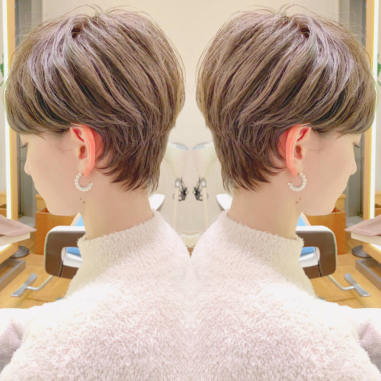 スポーツ デート パーマ ショート Send By Hair ショートヘア美容師 ナカイヒロキ Hair