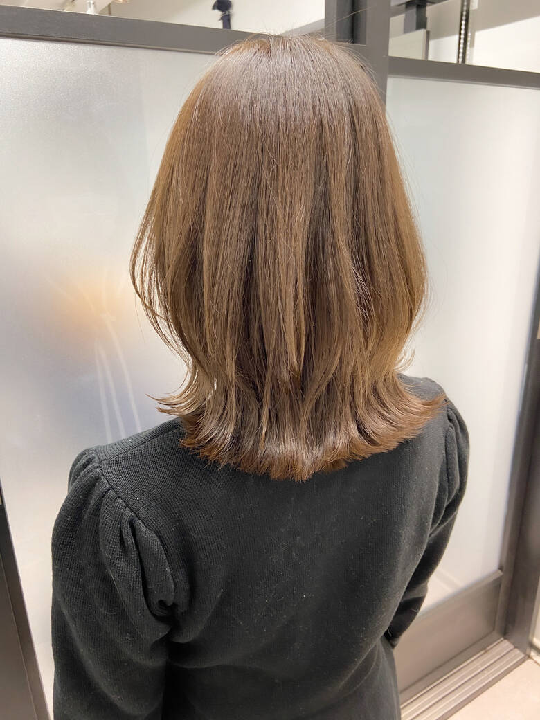 極細ハイライト デジタルパーマ くびれミディ フェミニン Salowin 原宿il Salice 大洞拓也 6856 Hair 極細ハイライト デジタルパーマ くびれミディ フェミニン Salowin 原宿il Salice 大洞拓也 6856 Hair