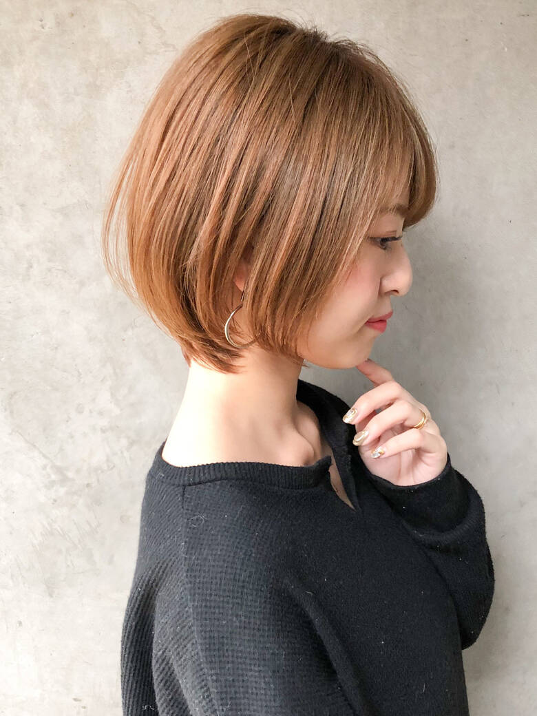 ナチュラル ショート デート インナーカラー Kyli 表参道 桐山弘一 Kyli 表参道 Hair