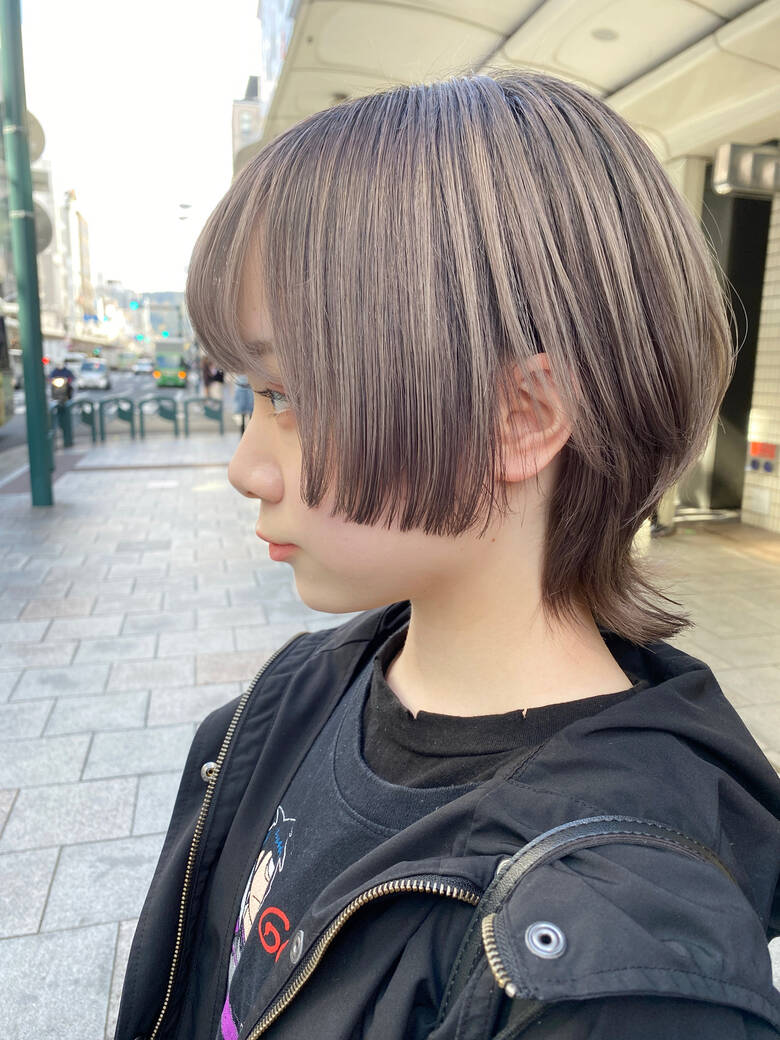 ウルフ ウルフカット ミディアム マッシュウルフ Snob 元橋啓太 Hair