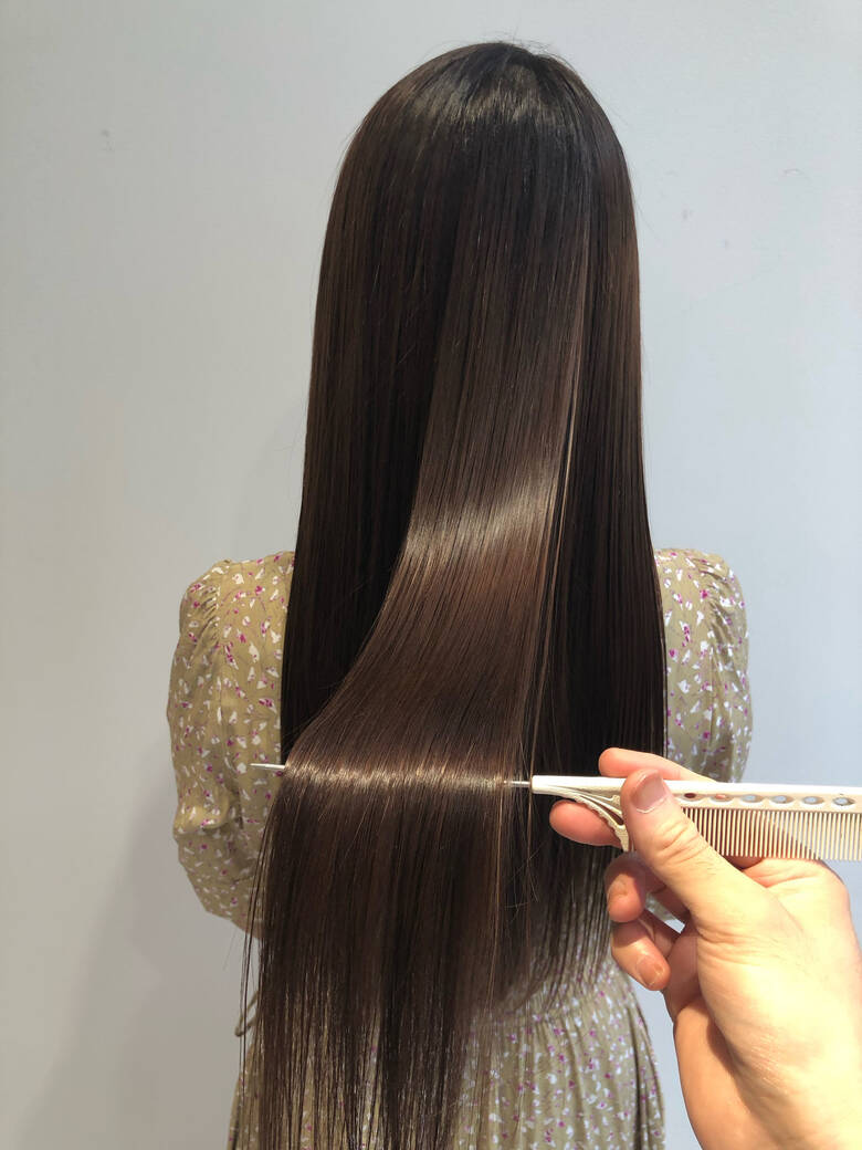 髪質改善 ロング 最新トリートメント ナチュラル Lano By Hair 銀座 酸熱トリートメント 工藤 武士 Hair
