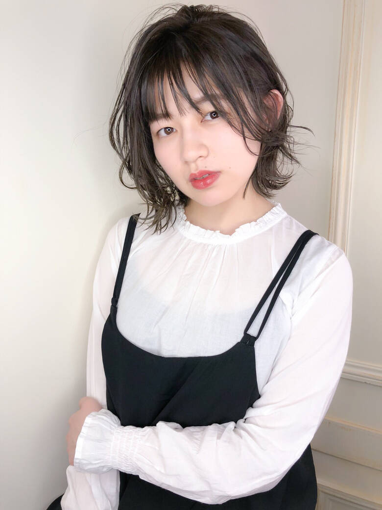 ショート フェミニン アッシュ ヘアアレンジ Moriofromlondon 大島知子 4803 Hair