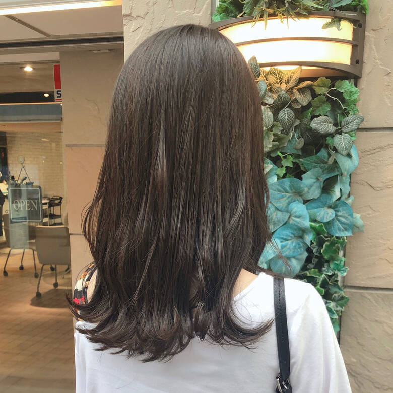 暗髪 ナチュラル ショコラブラウン 透明感カラー Zenko 吉祥寺シェール店 廣瀬 晴菜 Zenko Chere店 Hair