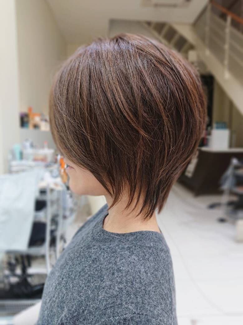 ショート ショートボブ ショートヘア ゆるウェーブ Visage Genuine 横徳憲史 Hair