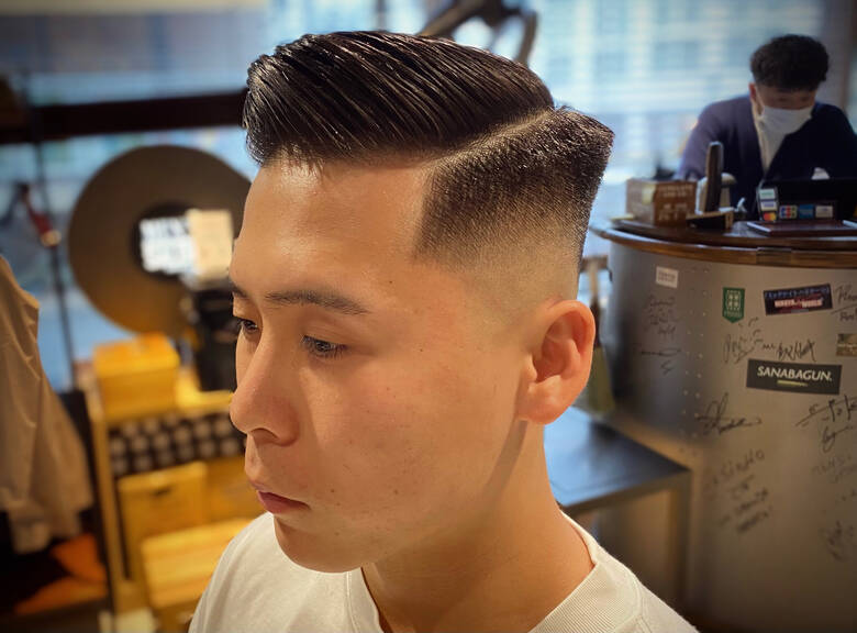 刈り上げ スキンフェード メンズヘア 刈り上げショート Men S Grooming Salon Aoyama 仲嶺涼真 Hair
