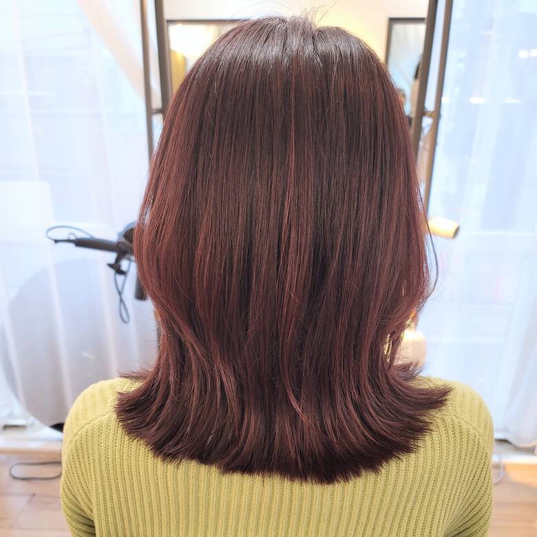 韓国風ヘアー くびれミディ ミディアム 韓国ヘア Avant Naoko Miura 大阪 心斎橋 Avant Hair