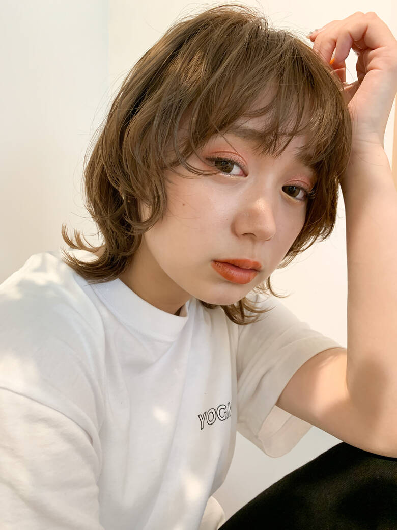 レイヤーボブ ウルフカット ボブ 透明感 Kyli 塚本 夏帆 Hair レイヤーボブ ウルフカット ボブ 透明感 Kyli 塚本 夏帆 Hair