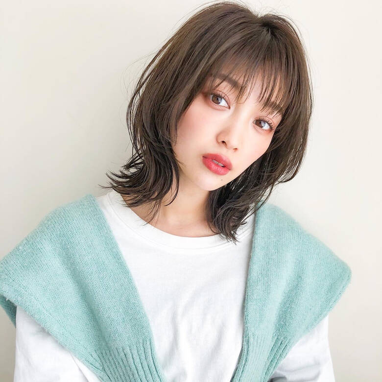 アンニュイほつれヘア 大人可愛い ミディアム デジタルパーマ Dyplus 鎗田聖乃 やりたさとの Dyplus 表参道 Hair アンニュイほつれヘア 大人可愛い ミディアム デジタルパーマ Dyplus 鎗田聖乃 やりたさとの Dyplus 表参道 Hair