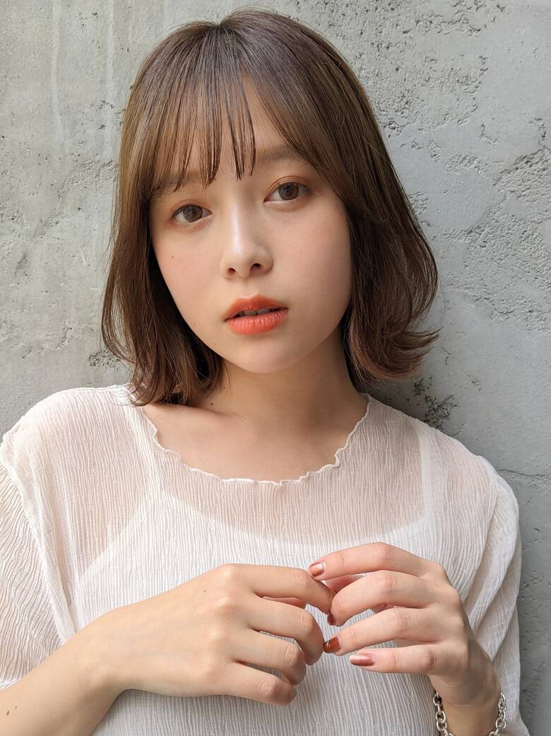 コテ巻き風パーマ ゆるふわパーマ ロブ ミニボブ Dydi 表参道 Dydi表参道 森川 敬之 Hair