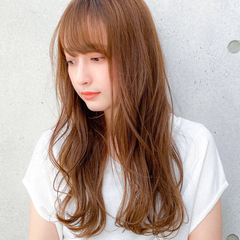 レイヤー レイヤーカット レイヤーロングヘア ロング Agnos 青山 石川 卓弥 Agnos青山 小顔レイヤー Hair