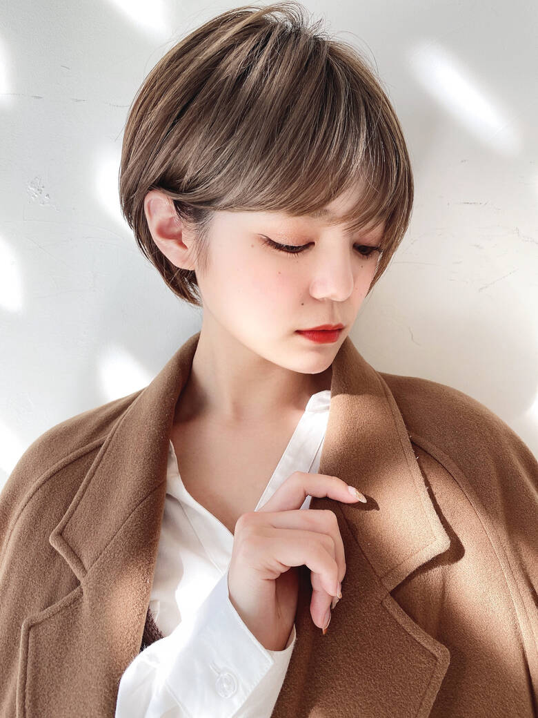 ショート ナチュラル ショートボブ デート Neutral Produce By Garden 矢野佑太郎 6106 Hair
