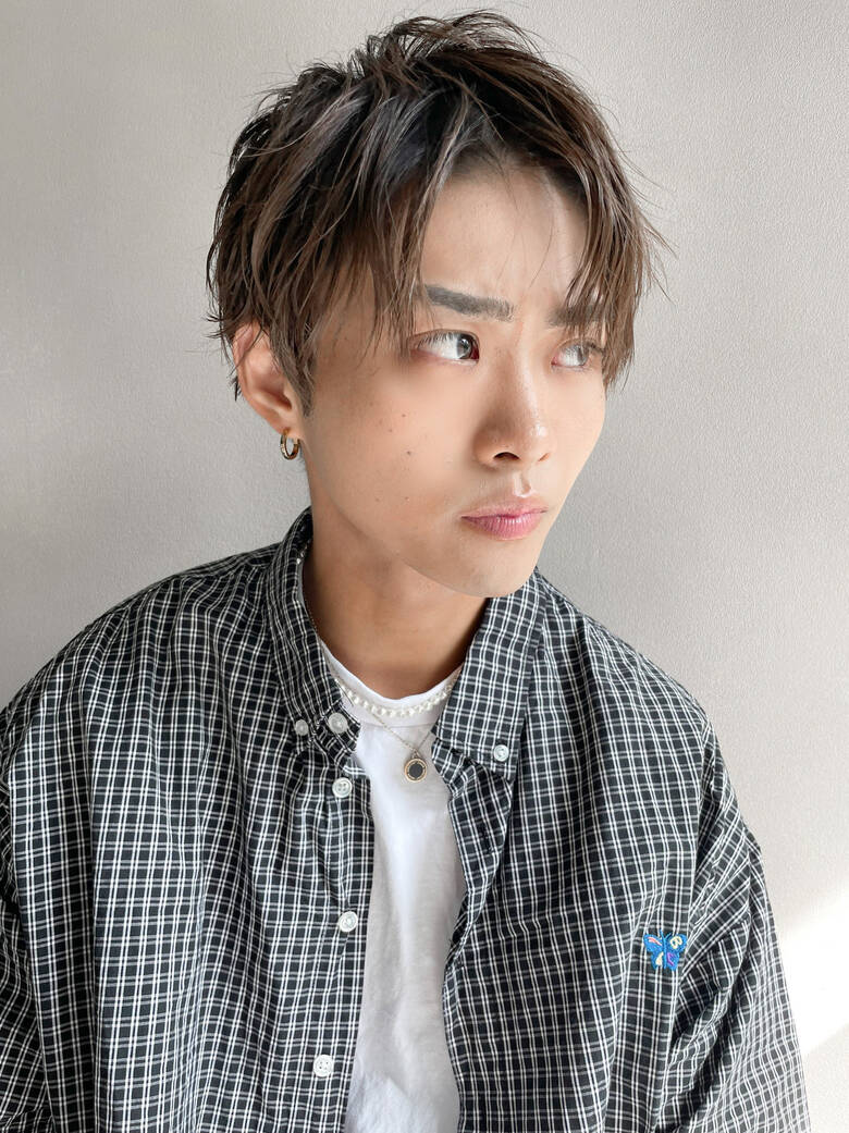 メンズマッシュ ストリート メンズカット 面長 Lyann 表参道 木村綾香 6444 Hair