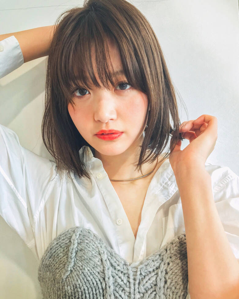 ボブ 前髪あり 抜け感 レイヤーカット Lora Garden Lora Garden 細田真吾 Hair ボブ 前髪あり 抜け感 レイヤーカット Lora Garden Lora Garden 細田真吾 Hair